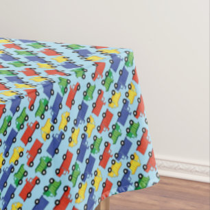 Trucks Baby Shower Tablecloth