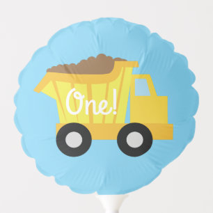Trucks Birthday Party Balloon