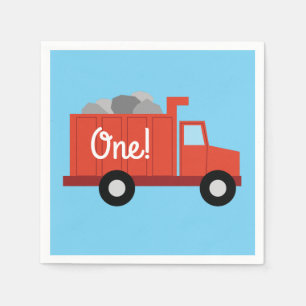 Trucks Birthday Party Napkins