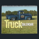 Trucks Calendar<br><div class="desc">12 months of classic pickup trucks. High quality photography capturing both retro to modern trucks.</div>