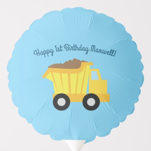 Trucks Cars Cute Boy Kids Birthday Party Theme Balloon