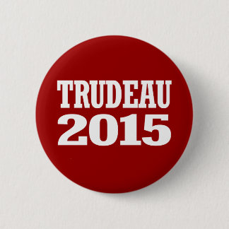 Trudeau 2015 pinback button