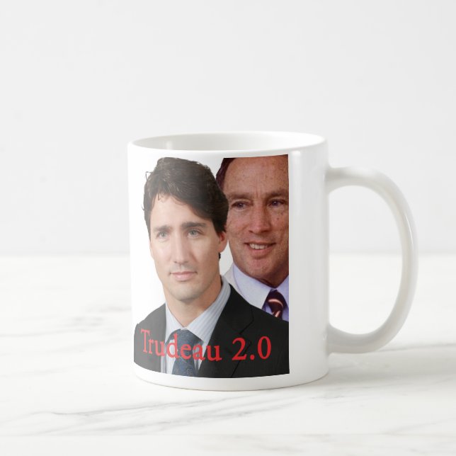 Trudeau 2.0 coffee mug (Right)