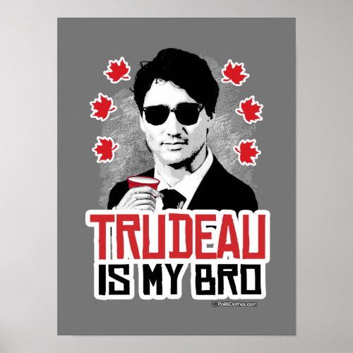 Trudeau is my Bro Poster