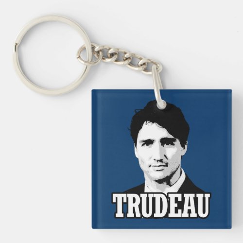 Trudeau Keychain