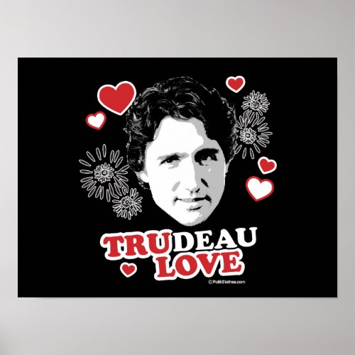 Trudeau Love _png Poster