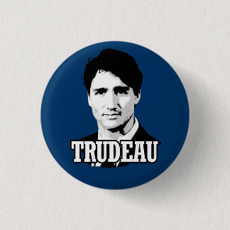Trudeau Pinback Button