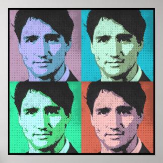 Trudeau Pop Art Poster