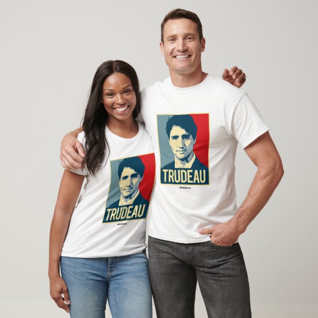 Trudeau Propaganda Poster -.png T-Shirt (Unisex)