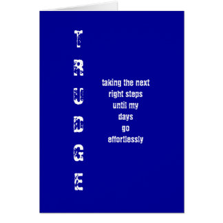 TRUDGE CARDS