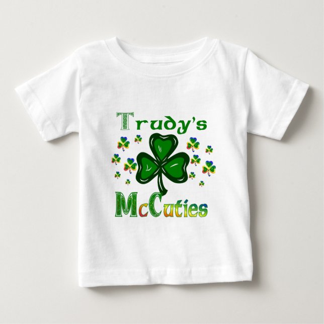 Trudys McCuties Baby T-Shirt (Front)