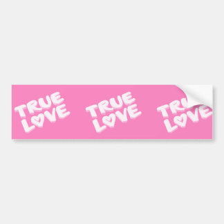 true-217811  pink true love heart symbol icon happ bumper sticker