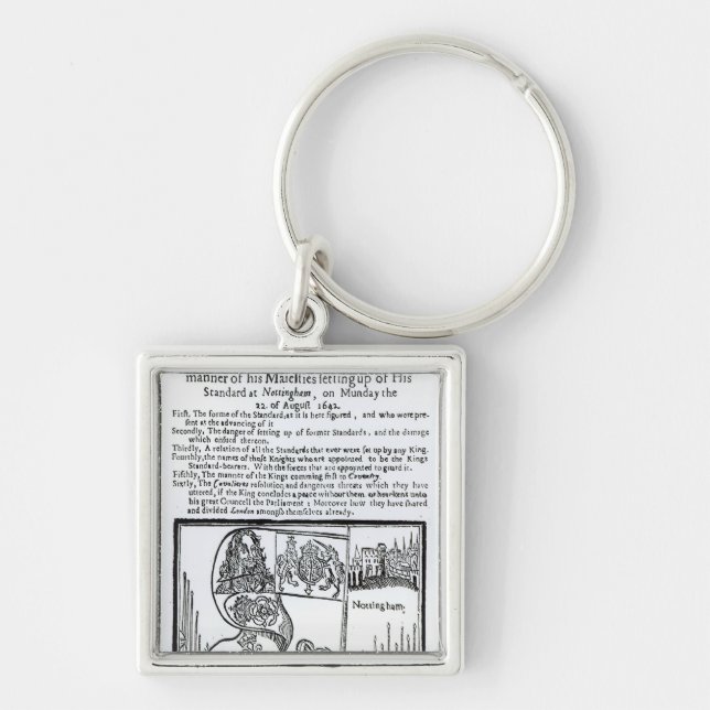 True and Exact Relation of  Manner of Majesty's Keychain (Front)