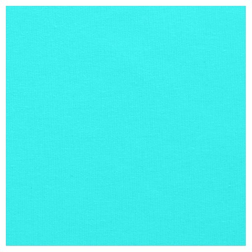 True Aqua Colored Fabric #00FFFF