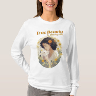 True Beauty is Cruelty Free - Vegan -  T-Shirt