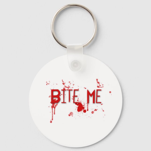 True Blood "Bite Me" Keychain (Front)