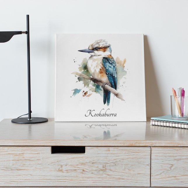 True Blue Kookaburra, custom Metal Print (Creator Uploaded)