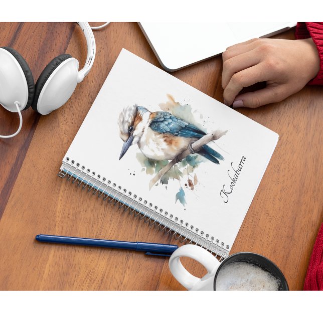 True Blue Kookaburra, custom Notebook (Creator Uploaded)