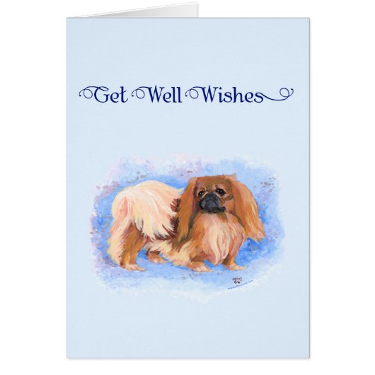 True Blue Pekingese Cards (Front)