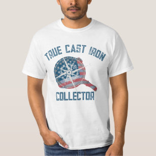 True Cast Iron Collector Skillet Patriotic  T-Shirt