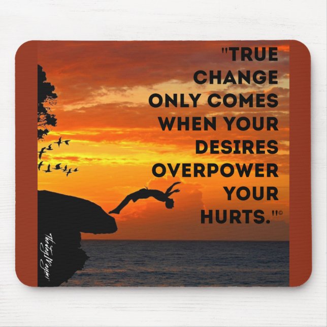"True Change" Mouse Pad (Front)