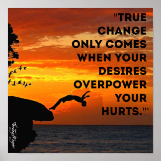 "True Change" Poster