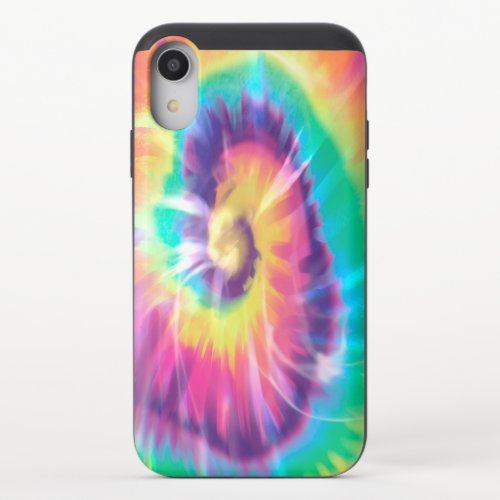 true color explosion iPhone XR slider case