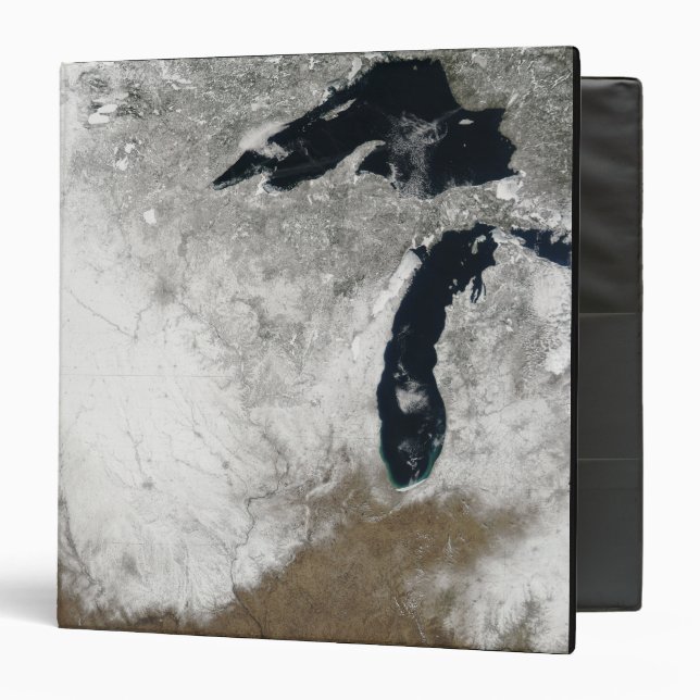 True-color image of snow binder (Front/Inside)