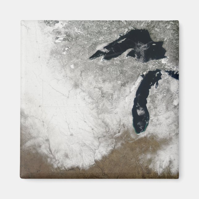 True-color image of snow magnet (Front)