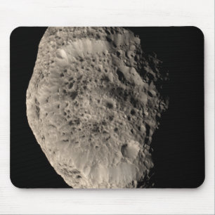 True color mosaic of Saturn's moon Hyperion Mouse Pad