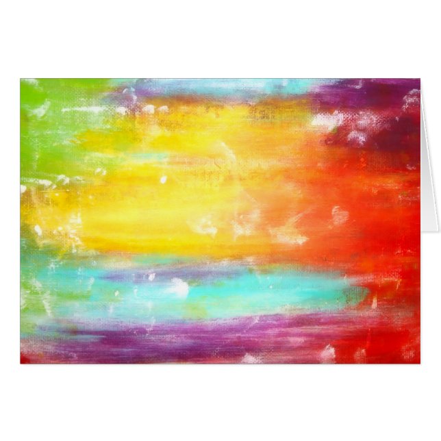True Colors Abstract Art (Front Horizontal)