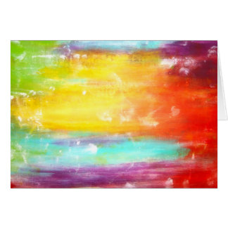 True Colors Abstract Art Cards