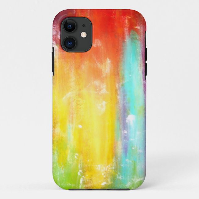 True Colors Abstract Art Case-Mate iPhone Case (Back)