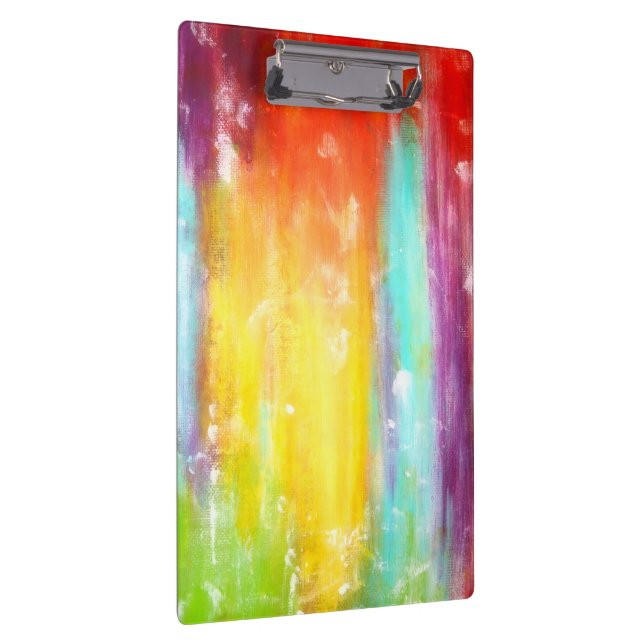 True Colors Abstract Art Clipboard (Right)