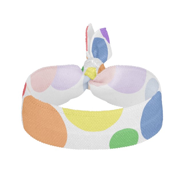 True colors ribbon hair tie (Front)