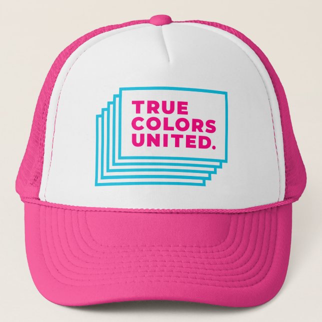 True Colors United Trucker Hat (Magenta) (Front)