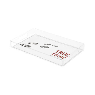 True Crime Club Party Serving Tray