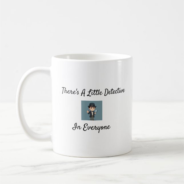 True Crime Detective Funny Mug (Left)