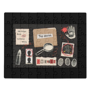 True Crime Fanatic Crime Clues Puzzle
