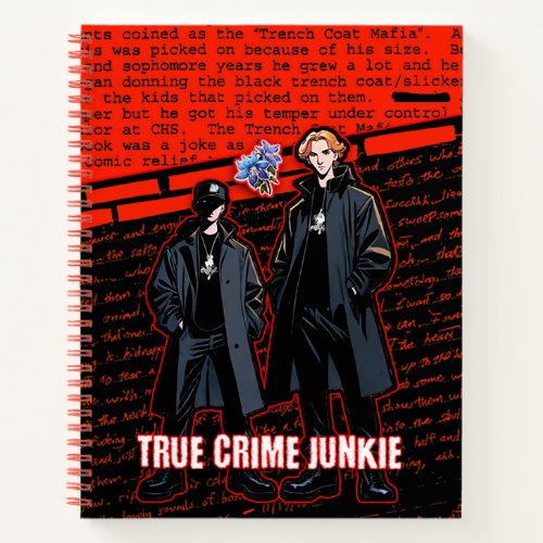 True Crime Junkie Notebook
