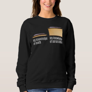 True Crime Meme My Knowledge About Serial Killers Sweatshirt