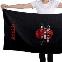 True Crime Podcast Obsessed Personalized