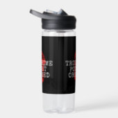True Crime Podcast Obsessed  Water Bottle (Right)