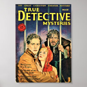 True Detective Mysteries - May Poster
