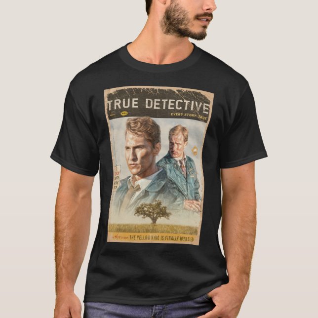 True Detective Season 1 Poster T-Shirt (Front)