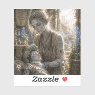 True Faith / Healer / Little House Sticker