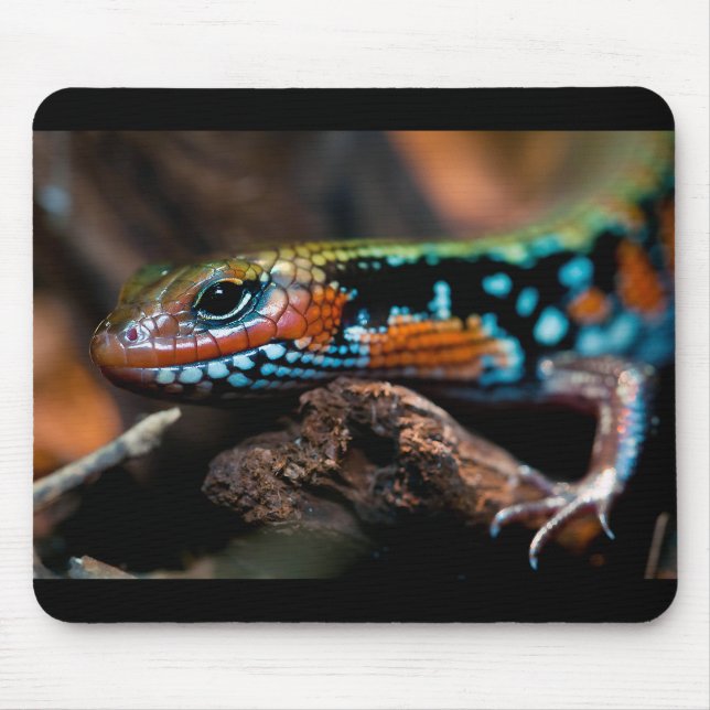 True Fire Skink Mouse Pad (Front)