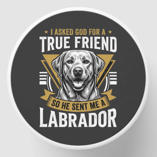 True Friend Labrador Dog Mini Candle Favors