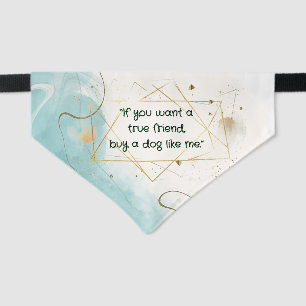 True Friend Pet Bandana Collar