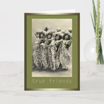 True Friends Card by arrayforcards at Zazzle